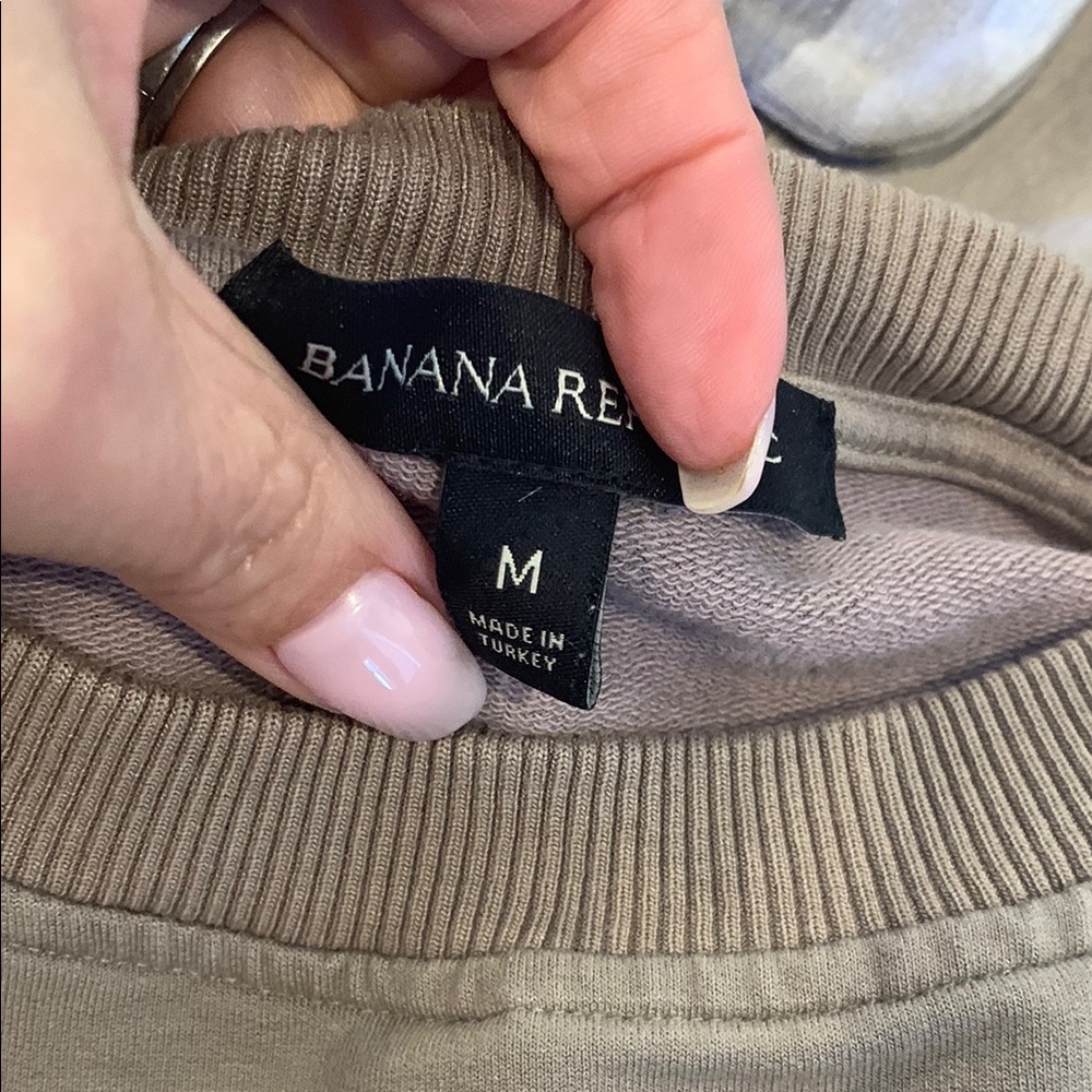 Banana Republic Gray Sweatpants Soft Casual Loungewear - Picture 5 of 8